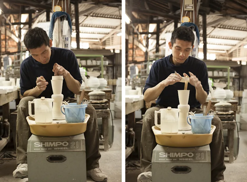 Porcelain coffee cup